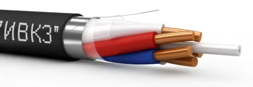 Силовой кабель Ивановский Кабельный Завод КВВГЭнг(А)-LS контрольный экранированный 5х2.5мм² ГОСТ черный, 1м / провод