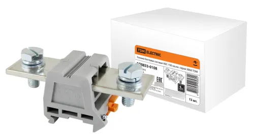 Клемма TDM Electric КБС-150мм2 болтовая, термопласт 300А SQ0833-0108