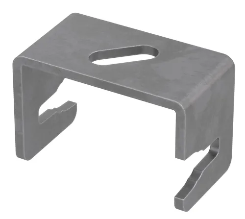 Держатель DKC / ДКС для круглых и плоских проводников, из стали, 4.7×3.1×2.5см / электрика, молниезащита