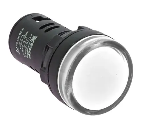 Лампа сигнальная индикаторная EKF PROxima AD16-22HS, белая, 400В