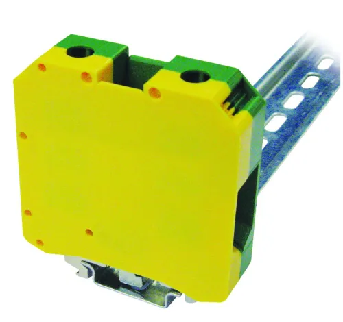 Клемма ПРОВЕНТО винтовая проходная заземляющая, TB35E, 2 контакта