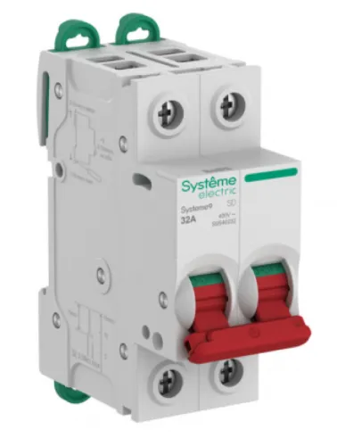 Выключатель нагрузки Systeme Electric Systeme9 2Р 32А 400В S9S40232