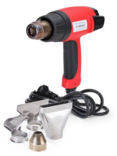 Строительный фен КВТ ТТ-1800 Мастер 65147 красный 580°C 1800Вт