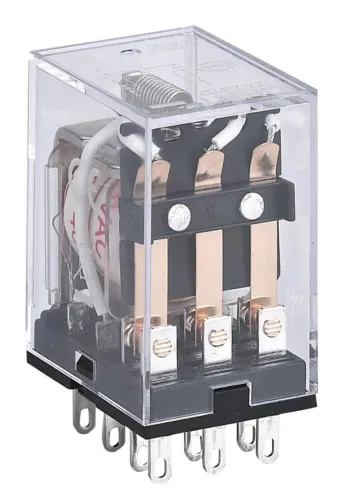 Реле промежуточное CHINT JZX-22F(D) LED, 21.5x35.5x27.5мм, 5А, 220В