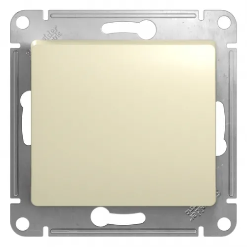 Переключатель Systeme Electric Glossa бежевый, 10АX IP20, GSL000261