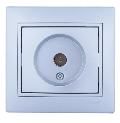 Розетка телевизионная Lezard Mira 701-1010-130, скрытая установка