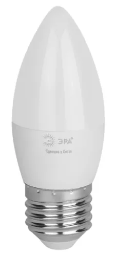 Светодиодная лампа ЭРА Green Line B35-10W-830-E27 GL, 3000К, 1000Лм