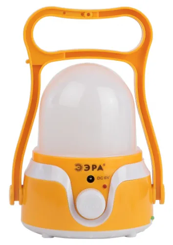 Фонарь кемпинговый светодиодный ЭРА KA-801 Гном аккумуляторный 1700мАч мощность 4Вт 5V, диммер, USB, подвес, Б0054040 / для похода и путешествия