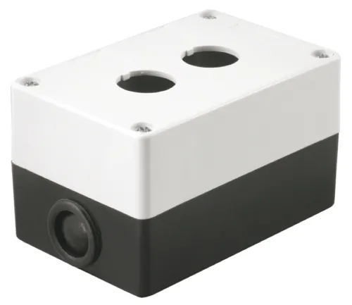 Корпус кнопочного поста IEK КП102, 2 места, пластик, IP54