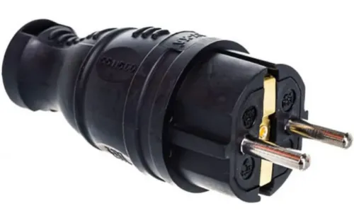 Вилка силовая кабельная AY-KA прямая 16A 250V IP44 5511400
