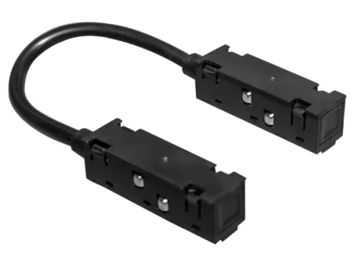 Коннектор ЭРА TRM20-CPC-B угловой черный для NOVA, Б0054796