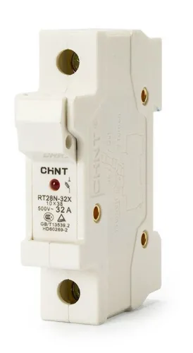 Держатель предохранителя CHINT RT28N-32X DIN-рейка 10x38мм 32А