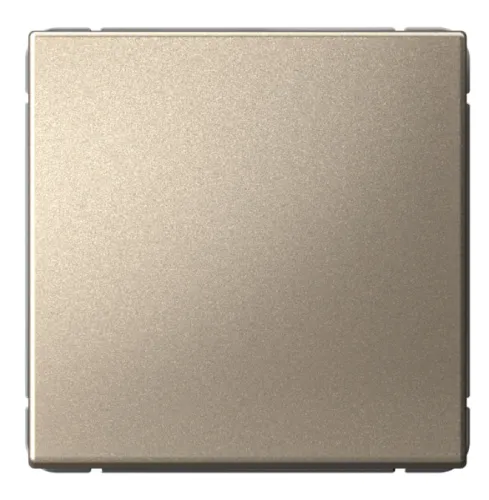 Перекрестный выключатель Systeme Electric / Систем Электрик ArtGallery одноклавишный, в корпусе из пластика, шампань, размером 71х71х40.5мм, 10А 250В IP20 / электрика