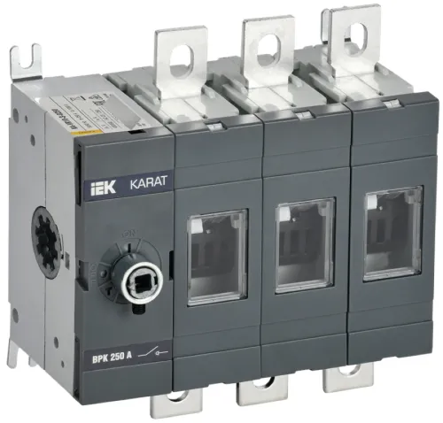 Выключатель нагрузки IEK Karat ВРК, 3P 250A, KA-VR10-3-0250