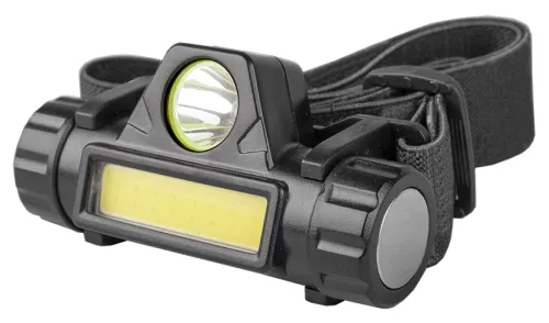 Фонарь налобный светодиодный Фаzа / Фаза AccuFH5-L3W/L3W на аккумуляторе LI-ION 18650, IP44 220Лм, 5031241 / на голову