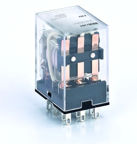 Реле промежуточное DEKraft ПР-102 23884DEK, 3 контакта, 5А 380В LED
