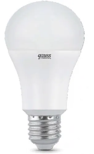 Светодиодная лампа Gauss LED Elementary A60, E27 3000K 15Вт 220В 1320Лм