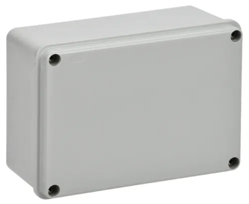 Распределительная коробка IEK КМ41262, серая, IP55, 150х110х85мм