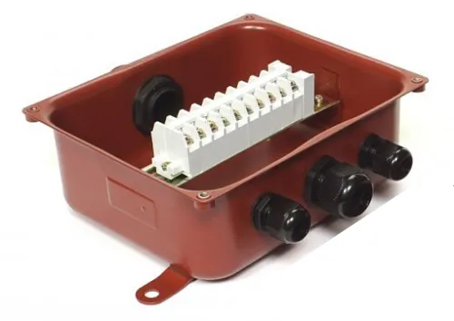 Распределительная коробка Гофроматик У614А с пластиковыми вводами, У2 IP54, zeta30322 / монтажная