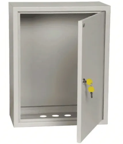 Щит распределительный IEK / ИЭК ЩМП-2-0 пустой, стальной серый, УХЛ3 IP31, размером 500х400х220мм, YKM40-02-31 / электрика