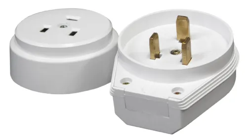 Розетка UNIVersal Разъем РШ-ВШ 32А 250В 1235 белая