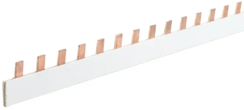 Шина соединительная IEK PIN, 1м, 100А, медь/пластик