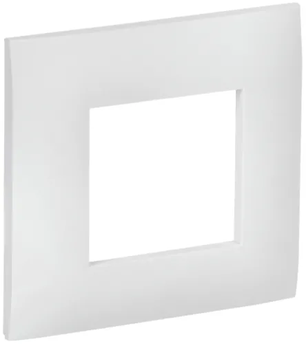 Рамка электроустановочная IEK Skandy SK-F01W, 1 пост, арктический белый