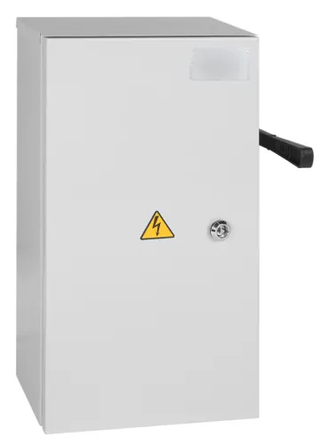 Ящик силовой КЭАЗ ЯРВ-31-100А-IP54-М-УХЛ1 с рубильником, серый