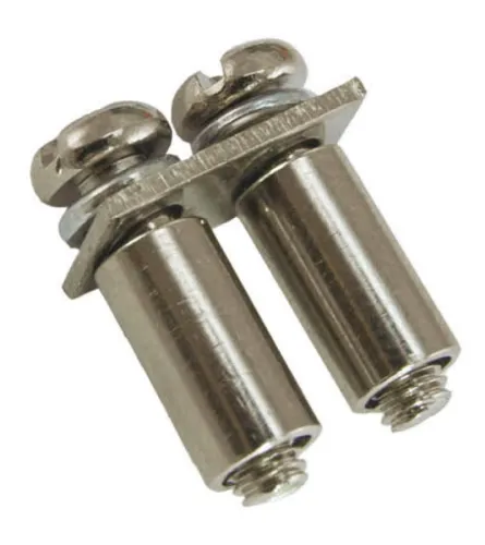 Перемычка для клеммной колодки TDM Electric / ТДМ Электрик для ЗНИ-16мм2, центральная, металл, 2PIN, 76А, IP20 / электрика