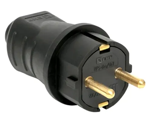 Вилка силовая EKF Марс RPS-011-16-230-44, 230В, 16A, IP44