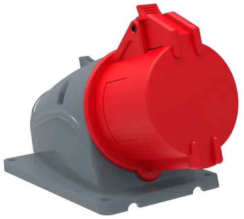 Розетка силовая IEK Magnum ССИ-124, 32А, 3P+PE, 380-415В, IP44