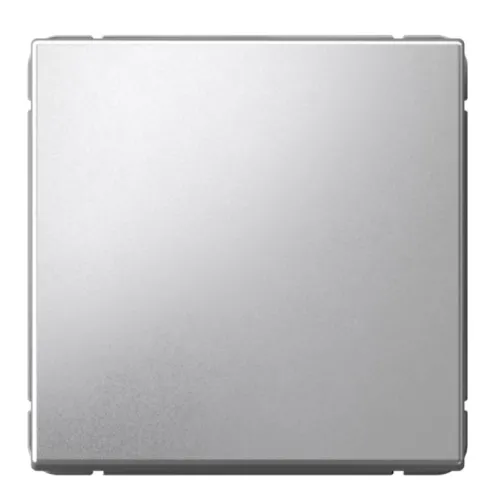 Перекрестный выключатель Systeme Electric / Систем Электрик ArtGallery сх.7 одноклавишный, в корпусе из пластика, алюминий, размером 71х71х40.5мм, 10АX 250В, IP20 / электрика