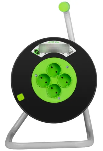 Удлинитель силовой ЭРА Greenline KAT-2x1.5-20m, Б0065106