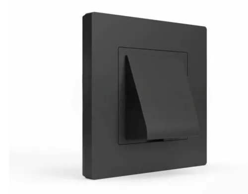 Вывод кабеля TOKOV ELECTRIC Pixel, пластик, карбон, TKE-PX-CP-C14