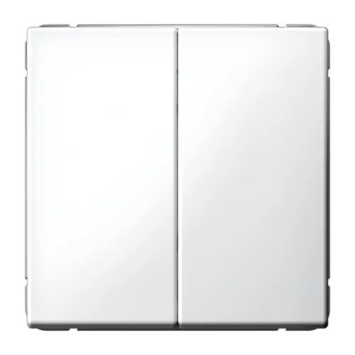 Выключатель Systeme Electric ArtGallery 2-клавишный белый GAL000151