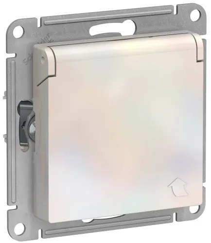 Розетка Systeme Electric AtlasDesign 16А 250В IP20 ATN000446
