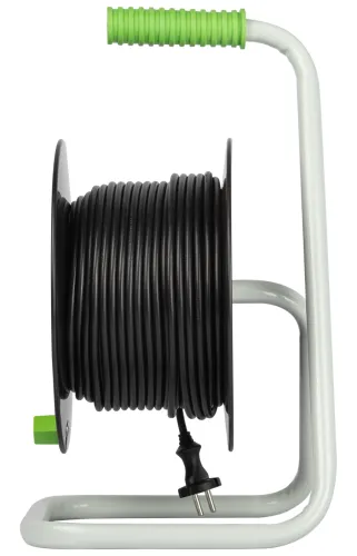 Удлинитель силовой на катушке ЭРА Greenline KAT-2x1-40m, 40м
