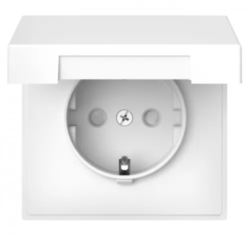 Розетка Systeme Electric ArtGallery механизм 16А 250В IP20 белая