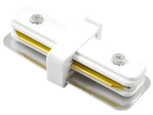 Коннектор для шинопровода Jazzway / Джазвэй PTR CI-WH для трековых систем, белый / аксессуары для освещения