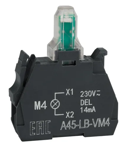 Световой блок КЭАЗ OptiSignal D22 A45-LB-VM4, красный