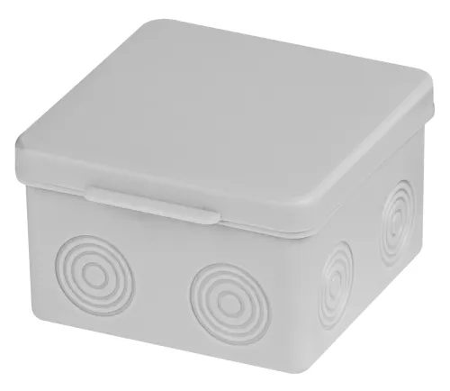 Распределительная коробка TDM Electric / ТДМ Электрик ОП, серый IP54, 80х80х50мм, SQ1401-0822 / распаячная