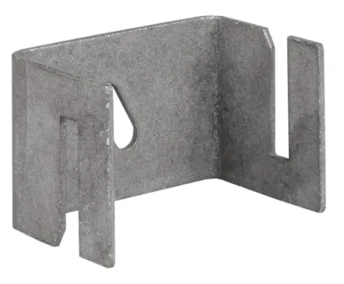 Держатель EKF / ЕКФ PROxima для полосы, фасадный, из оцинкованной стали, 4.8×3.4×2.5см / электрика, молниезащита