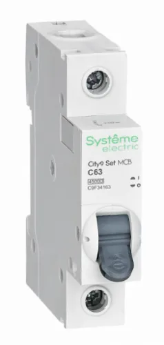 Автоматический выключатель Systeme Electric Сity9 Set 1П 63A