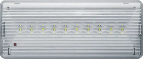 Светильник аварийный светодиодный Navigator / Навигатор NEF-08 в пластиковом корпусе, 257х104х37мм, 3Вт 150Лм, IP54, 230В / освещение