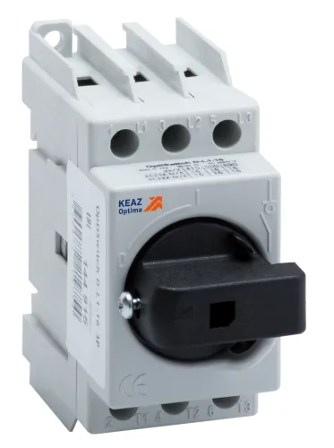 Выключатель нагрузки КЭАЗ OptiSwitch DI-16-3, 16А, 690В, 332064