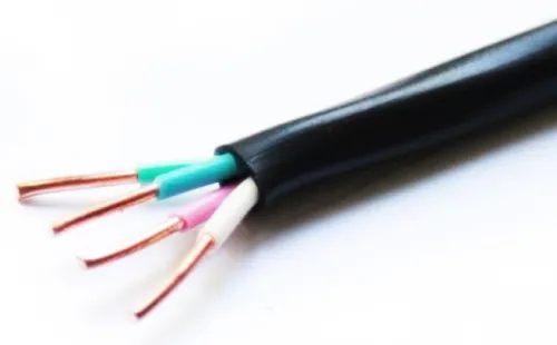 Силовой кабель Радиус ВВГнг(А)-LS 4х10-0.66, черный ГОСТ, TR3201, 1м / провод