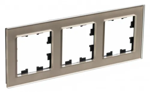 Рамка Systeme Electric AtlaDesign Nature ATN320503, 3 поста, IP20