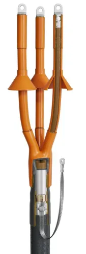 Муфта кабельная концевая КВТ 3КНТп-10 с болтовыми наконечниками