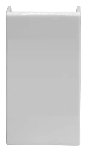 Заглушка DKC Viva 1 модуль, пластиковая, белая, 45x25x25мм
