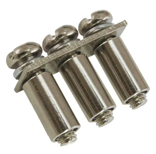 Перемычка для клеммной колодки TDM Electric / ТДМ Электрик для ЗНИ-4мм2, центральная, металл, 3PIN, 32А, IP20 / электрика